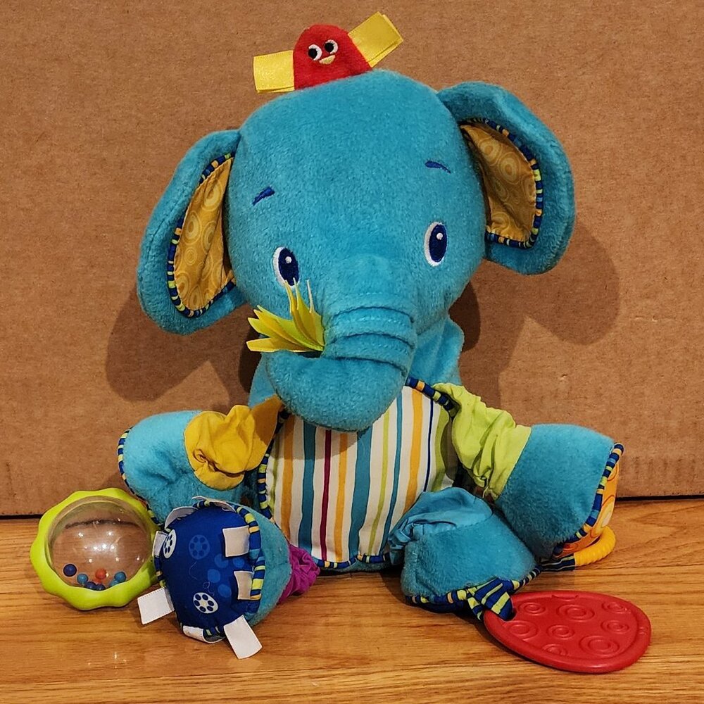 Bright Starts Bunch-O-Fun Plush Elephant Toy